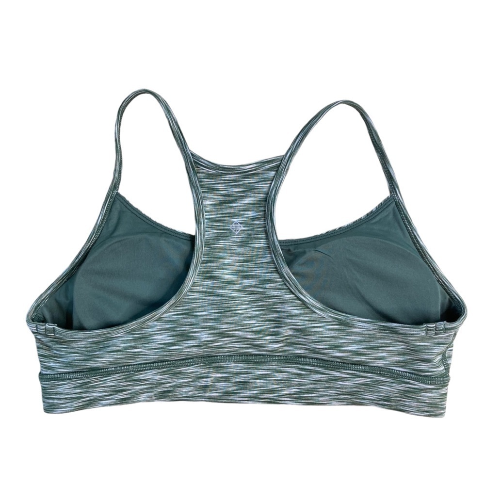 Antonio Melani Illuminate Racer Back Sports Bra Olive Green (Size M) - Picture 2 of 4